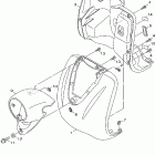 VINO-YJ125T Ветровое стекло