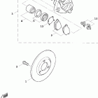 VINO-YJ125T Передний тормозной суппорт
