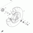 ZUMA-YW50R Переднее колесо
