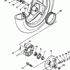 CY50N Переднее колесо