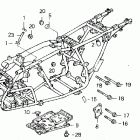 TRX200SX Рама