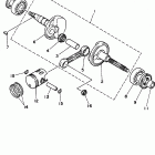 JOG-CY50H Коленчатый вал и Поршень