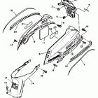 RIVA-XC 125 БОКОВАЯ КРЫШКА