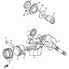 XC 200Z Коленчатый вал и Поршень