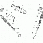 TRX250 РАСПРЕДВАЛ