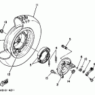 XC 125 Заднее колесо