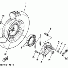 XC 125Z Заднее колесо