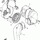 XC125SC/XC125NC/XC125N Кожух вентилятора