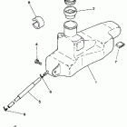 CA  50 Масляный бак