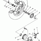 CA  50 Переднее колесо