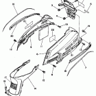 XC 125 Боковые обтекатели