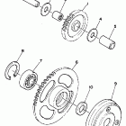 XC 125 Муфта стартера