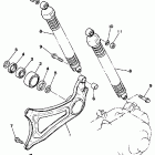 XC 125 Swing arm rear suspension