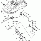 XC 125 Топливный бак  (только шт. Калифорния)