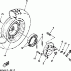 XC125SC/XC125NC/XC125N Заднее колесо