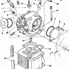 XC125SC/XC125NC/XC125N Цилиндр