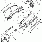 XC125SC/XC125NC/XC125N Side cover noncalifornia