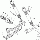 XC125SC/XC125NC/XC125N Swing arm rear suspension