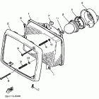XC 180 Headlight xc180k - kc - l - l