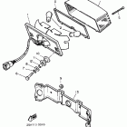 XC 180 Taillight xc180k - kc - l - lc