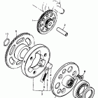 XC 180Z Муфта стартера
