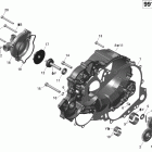 Spyder GS 990 01- clutch cover and water pump