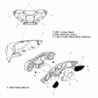 V10DB36DA/EB36DA CROSS COUNTRY/CROSS ROADS ALL OPTIONS Body, dash - v10db36da / eb36da all options