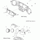 V10DB36DA/EB36DA CROSS COUNTRY/CROSS ROADS ALL OPTIONS Electrical, instrument cluster / speedometer - v10db36da...