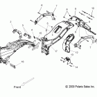 V10DB36DA/EB36DA CROSS COUNTRY/CROSS ROADS ALL OPTIONS Chassis, frame asm. - v10db36da / eb36da all options