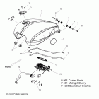 V10DB36DA/EB36DA CROSS COUNTRY/CROSS ROADS ALL OPTIONS Fuel system, fuel tank - v10db36da / eb36da all options
