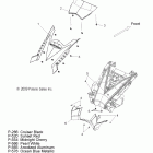 V10SD36/SC36/VB36 VISION TOUR PREMIUM/NESS/8 BALL ALL OPTIONS Body, rear fender panels - v10sd36 / sc36 / vb36 all opt...
