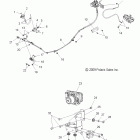 V10SD36/SC36/VB36 VISION TOUR PREMIUM/NESS/8 BALL ALL OPTIONS Brakes, brake lines, rear w / abs - v10sd36 / sc36 / vb3...