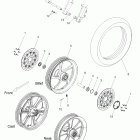 V10SD36/SC36/VB36 VISION TOUR PREMIUM/NESS/8 BALL ALL OPTIONS Wheels, front - v10sd36 / sc36 / vb36 all options