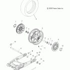 V10DB36DA/EB36DA CROSS COUNTRY/CROSS ROADS ALL OPTIONS Wheels, rear - v10db36da / eb36da all options