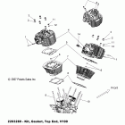V09CB26/CD26/KB26/PB26 KINGPIN/KINGPIN TOURING/KINGPIN LOW/KINGP Engine, cylinder and head - v09cb26 / cd26 / kb26 / pb26...