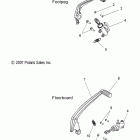 V09CB26/CD26/KB26/PB26 KINGPIN/KINGPIN TOURING/KINGPIN LOW/KINGP Brakes, brake pedal and rear master cylinder - v09cb26 /...
