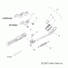 V09CB26/CD26/KB26/PB26 KINGPIN/KINGPIN TOURING/KINGPIN LOW/KINGP Chassis, side stand - v09cb26 / cd26 / kb26 / pb26 all o...