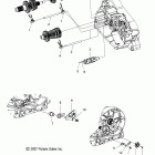 V09CB26/CD26/KB26/PB26 KINGPIN/KINGPIN TOURING/KINGPIN LOW/KINGP Drive train, shift forks and drum - v09cb26 / cd26 / kb2...