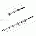 V09CB26/CD26/KB26/PB26 KINGPIN/KINGPIN TOURING/KINGPIN LOW/KINGP Drive train, transmission (5 speed) - v09cb26 / cd26 / k...