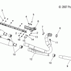 V09HB36/HS36 HAMMER/HAMMER SPORT ALL OPTIONS Engine, exhaust - v09hb36 / hs36 all options