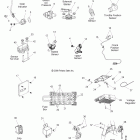 V09HB36/HS36 HAMMER/HAMMER SPORT ALL OPTIONS Electrical, switches and sensors and components - v09hb3...