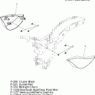 V08BC26/XB26 JACKPOT ALL OPTIONS Body, side cover - v08bc26 / xb26 all options