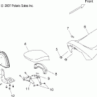 V08CB26/CD26/PB26 KINGPIN/KINGPIN 8 BALL/KINGPIN TOUR ALL OPTION Body, seat and backrest - v08cb26 / cd26 / pb26 all opti...