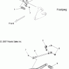 V08CB26/CD26/PB26 KINGPIN/KINGPIN 8 BALL/KINGPIN TOUR ALL OPTION Drive train, shift linkage - v08cb26 / cd26 / pb26 all o...