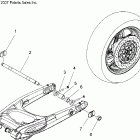 V08SB36/SD36 PLATINUM ALL OPTIONS Axle adjuster, rear - v08sb36 / sd36 all options