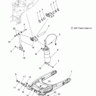 V08SB36/SD36 VISION ALL OPTIONS Suspension, rear asm., swing arm and shock - v08sb36 / s...