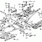 TRX200 Рама