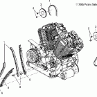 V07AB26/GB26 VEGAS/VEGAS 8 BALL ALL OPTIONS Engine, camchain - v07ab26 / gb26 all options