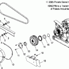 V07CB26/CD26 KINGPIN/TOUR ALL OPTIONS Drive sprocket, front - v07cb26 / cd26 all options