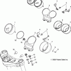 V06AB26CA VICTORY VEGAS 8 BALL/VEGAS ALL OPTIONS Speedometer - v06ab26 / gb26 all options